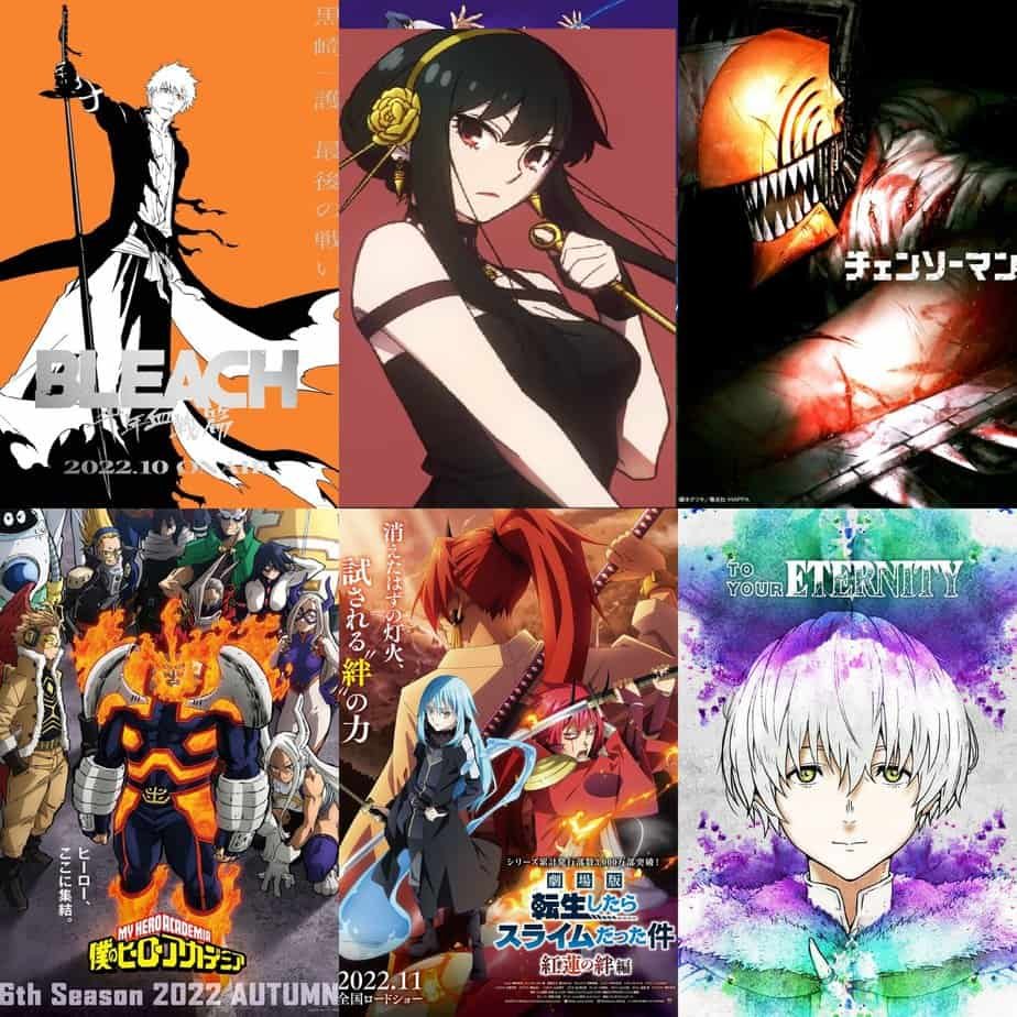 Crunchyroll Reveals A Supercharged Fall 2022 Anime Season With Chainsaw  Man Spy x Family My Hero Academia And More  The Illuminerdi