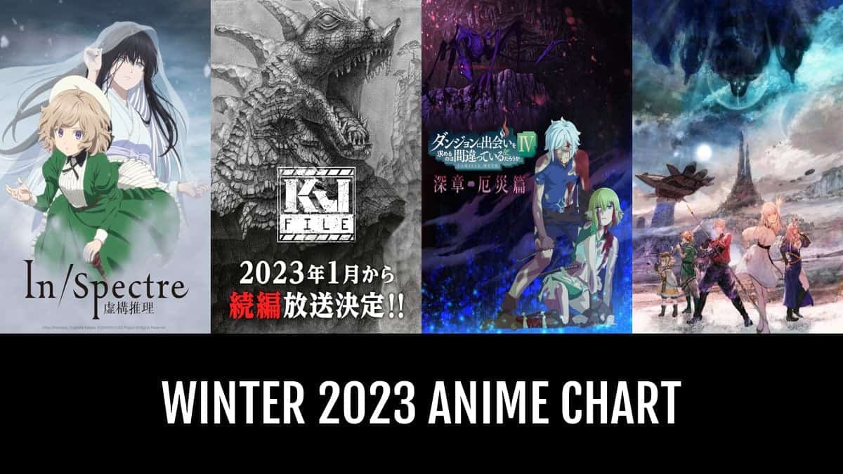My Top 40 Anime Endings  Winter 2023  YouTube